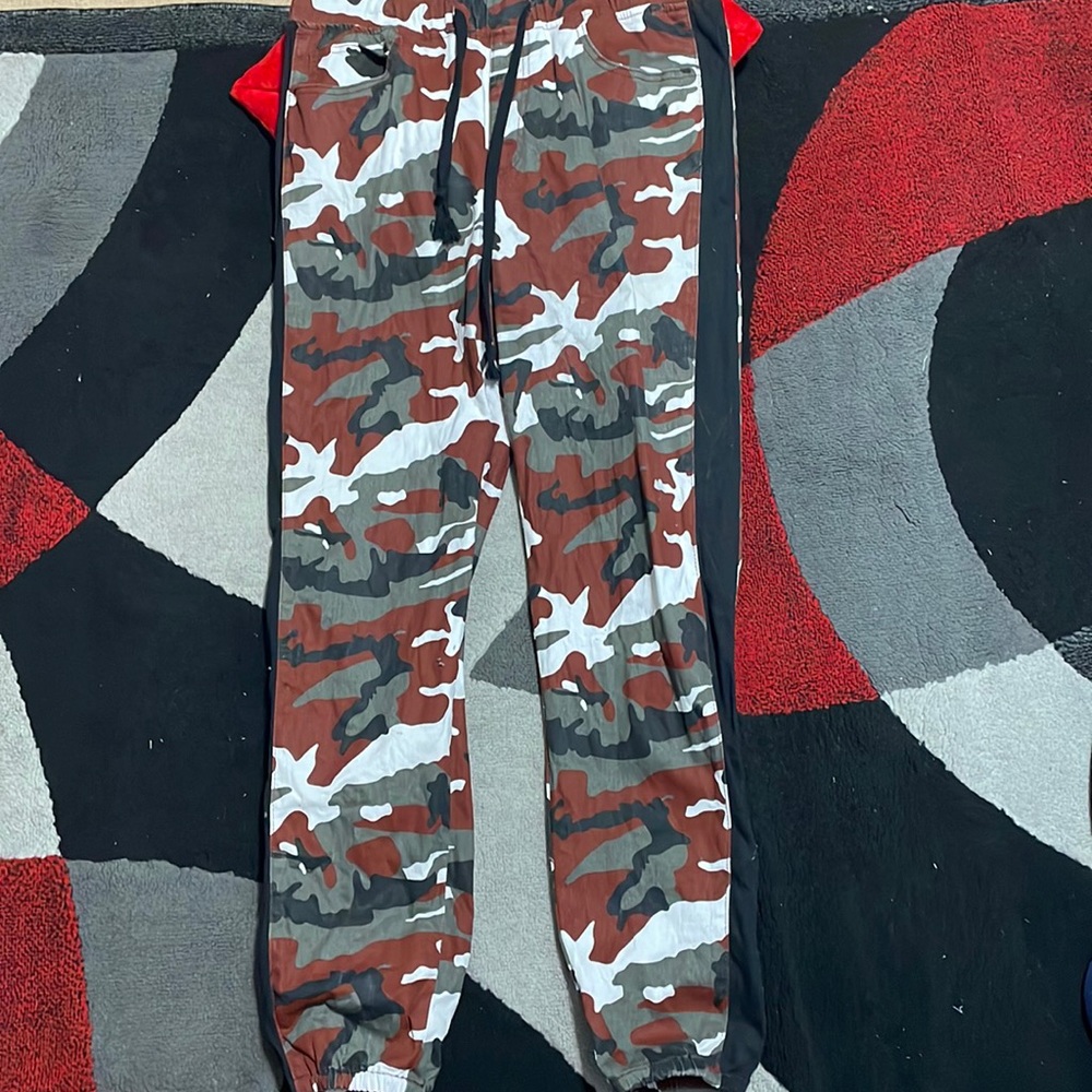 Camo cargo from fashion nova
